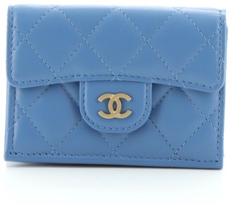 chanel classic trifold wallet