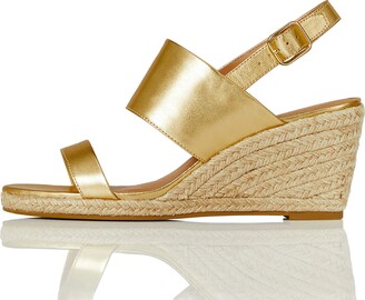 Gold Espadrilles for Women | Shop the world's largest collection of fashion  | ShopStyle UK