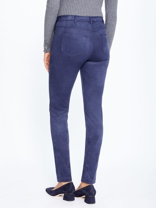 Navy suede leggings Clearance