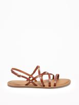 Thumbnail for your product : Old Navy Strappy Slide Sandals for Women