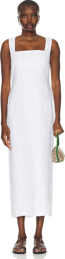 Posse Alice Midi Dress in Ivory