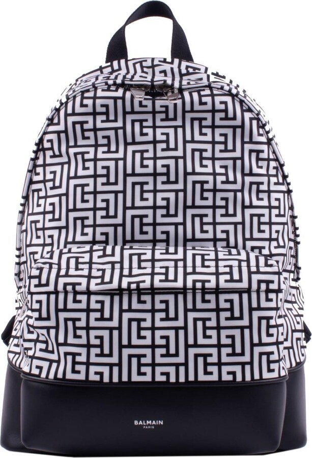 Balmain Jacquard 1945 Backpack ShopStyle