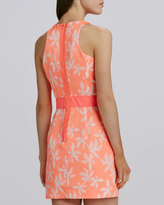 Thumbnail for your product : Milly Sonya Two-Tone Short Jacquard Dress