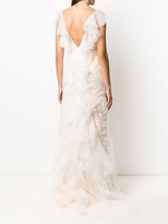 Thumbnail for your product : Parlor Scalloped Lace Bustier Gown