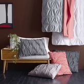 Thumbnail for your product : west elm Organic Cotton Pintuck Duvet Cover + Shams - Feather Gray