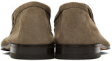 Thumbnail for your product : Paul Stuart Taupe Suede Macao II Loafers