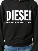 Thumbnail for your product : Diesel F-ANG logo print hoodie