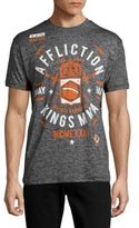 Thumbnail for your product : Affliction Cotton-Blend Printed Tee