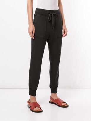 James Perse Lotus slouchy track trousers