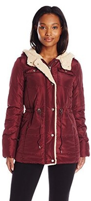 Levi's Women's Quilted Puffer Jacket with Hood - ShopStyle