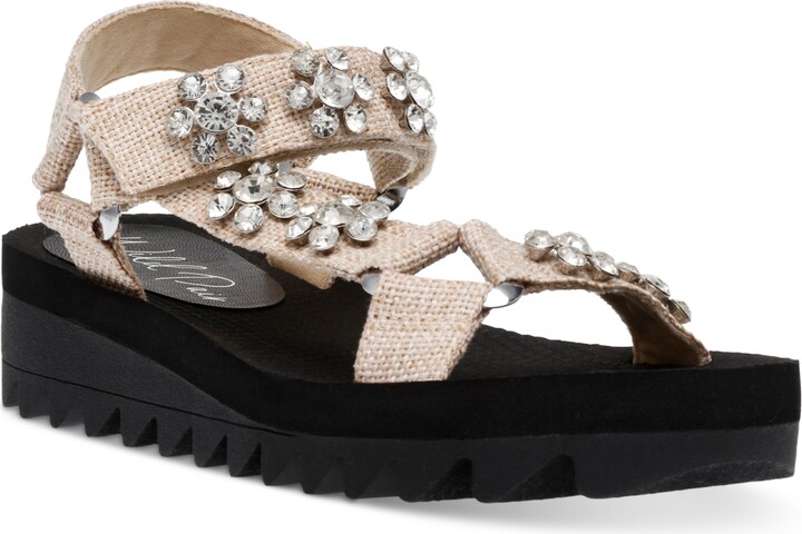 Lug Sole Macys Wild Pair Boots WILD PAIR RYYDERP Floral Lace Up