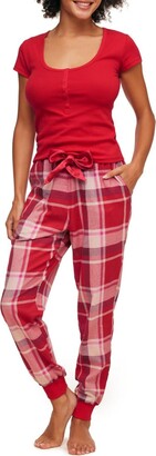 Adore Me Caileigh Women's Plus-Size Pajama T-shirt & Jogger Set