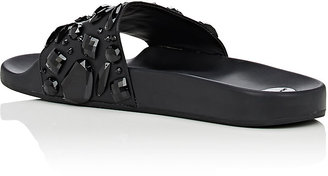 Marc Jacobs Women's Cooper Embellished Leather Slide Sandals