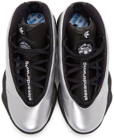 Thumbnail for your product : Adidas Originals By Alexander Wang Silver Futureshell Sneakers