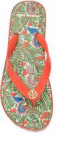 Thumbnail for your product : Tory Burch cut-out wedge flip flops