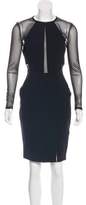 Thumbnail for your product : Yigal Azrouel Long Sleeve Knee-Length Dress w/ Tags
