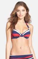 Thumbnail for your product : Tommy Bahama 'Rugby Stripe' Underwire Bikini Top