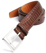 Thumbnail for your product : Allen Edmonds 'Alligator Creek' Leather Belt