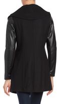 Thumbnail for your product : Dawn Levy Cece Wool-Blend & Faux Leather Jacket