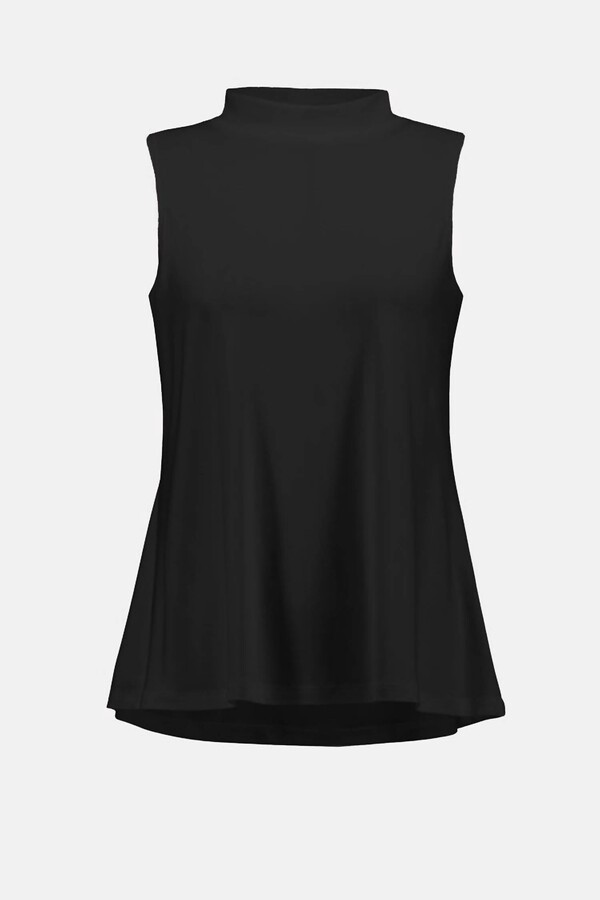 Joseph Ribkoff Women's Silky Knit Fit & Flare Sleeveless Top In Black