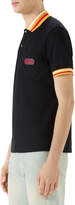 Thumbnail for your product : Gucci Men's Pique-Knit Polo Shirt with Contrast Color
