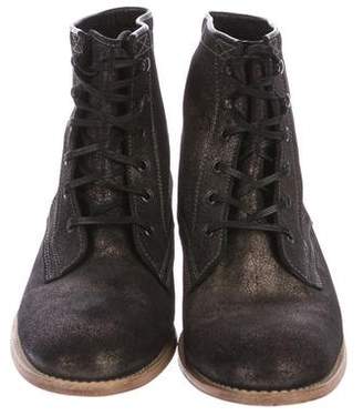 NDC Metallic Ankle Boots