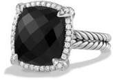 Thumbnail for your product : David Yurman Chatelaine Pave Bezel Ring With Black Onyx And Diamonds,