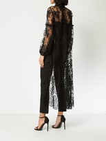 Thumbnail for your product : Alexander McQueen Sheer Lace Maxi Dress