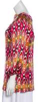 Thumbnail for your product : Tory Burch Printed Long Sleeve Tunic