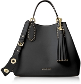 Thumbnail for your product : Michael Kors Brooklyn Large Black Pebbled Leather Tote