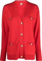 Thumbnail for your product : HUGO BOSS Logo-Embossed Buttoned Cardigan