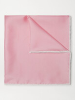 Thumbnail for your product : Emma Willis Silk-Twill Pocket Square