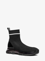Thumbnail for your product : Michael Kors Kendra Stretch-Knit Sock Sneaker