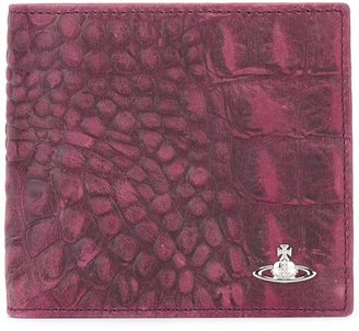 Vivienne Westwood croc-effect wallet - men - Leather - One Size