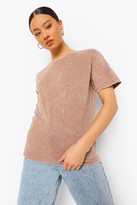 Thumbnail for your product : boohoo Acid Wash Cotton Oversized T Shirt