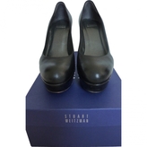 Thumbnail for your product : Stuart Weitzman Black Leather Heels