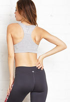 Thumbnail for your product : Forever 21 Low Impact- Heathered Seamless Sports Bra
