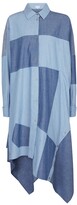 Thumbnail for your product : Loewe Patchwork chambray shirt dress