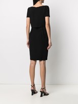 Thumbnail for your product : Emporio Armani Belted Short-Sleeved Dress