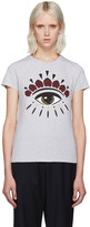 Kenzo - Grey Eye Logo T-Shirt