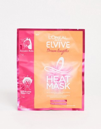 L'Oreal Dream Lengths Long Hair Heat Tissue Hair Mask 20ml-No colour
