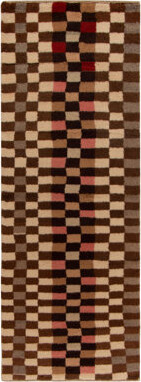 Rug & Kilim Hand-Knotted Vintage Turkish Tulu Area Rug
