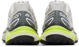 Salomon Taupe & Grey XT-6 Advanced Sneakers
