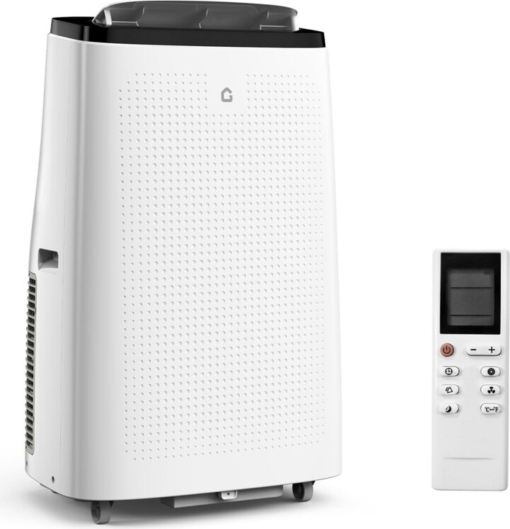 gaomon 14,000 Btu Portable Air Conditioner - 3-in-1 Cooling, Dehumidifying & Fan Modes, Cools up to 750 Sq. Ft, Quiet Operation, 24-Hour Timer,Black &