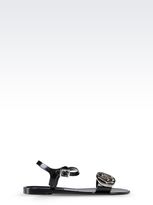 Thumbnail for your product : Armani Jeans Rubber Sandal With Logo