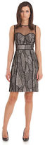 Thumbnail for your product : JS Collections Mesh Patchwork Dress