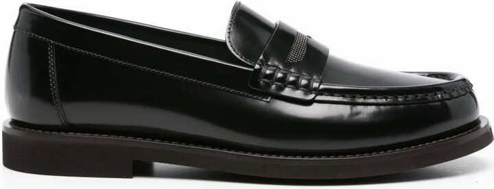 Brunello Cucinelli Monili chain-detailed loafers