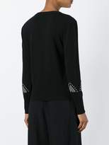 Thumbnail for your product : Laneus lace-up jumper