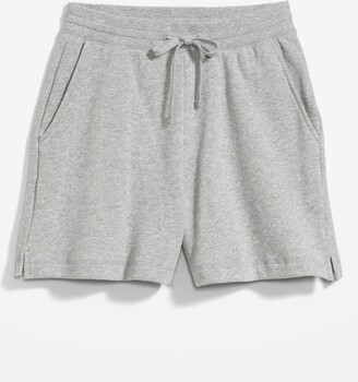 Old Navy High-Waisted Lounge Sweat Shorts for Women -- 5-inch inseam