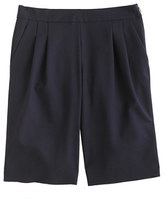 Thumbnail for your product : J.Crew Collection wool crepe short